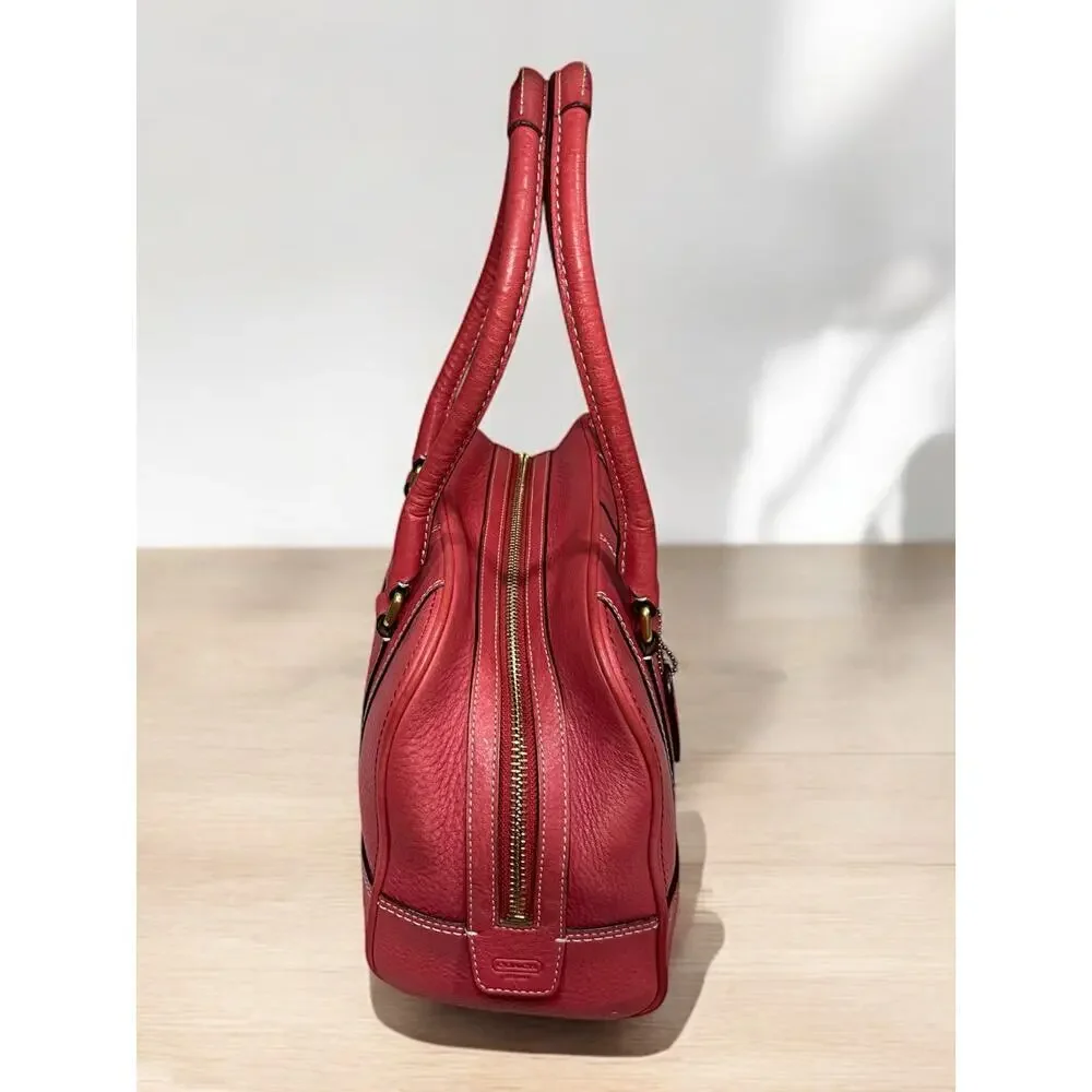 Y2K Coach 10526 Hamilton Pebble Leather Satchel Bag